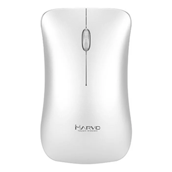Główne zdjęcie produktu Marvo Myš DWM102SL, 1600DPI, 2.4 [GHz], optika, 3tl., 1 kolečko, bezdrátová, stříbrná, ve