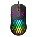 Następne zdjęcie produktu Marvo Mysz G925, 12000DPI, optyczna, 7kl., przewodowa USB, czarna, do gry, podświetlona
