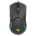 Marvo Mysz M359, 3200DPI, optyczna, 7kl., przewodowa USB, czarna, do gry
