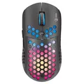 Marvo Mysz M399, 6400DPI, optyczna, 6kl., przewodowa USB, czarna, do gry, podświetlona