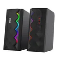 Następne zdjęcie produktu Marvo głośniki SG-269, 2.0, 6W, czarne, regulacja głośności, do gry, 160Hz-20kHz, RGB , dotykowy