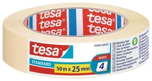 Taśma maskująca "Standard 5086", 25 mm x 50 m, TESA