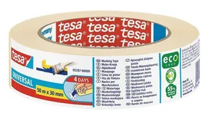 Taśma maskująca "Standard 5087", 30 mm x 50 m, TESA
