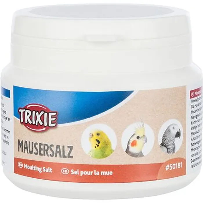 Główne zdjęcie produktu MAUSERSALZ přepeřovací sůl pro ptactvo, 150 g
