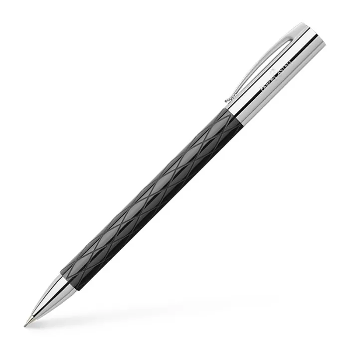 Główne zdjęcie produktu Mechanická tužka Ambition Rhombus  0.7mm, černá Faber Castell (138900)