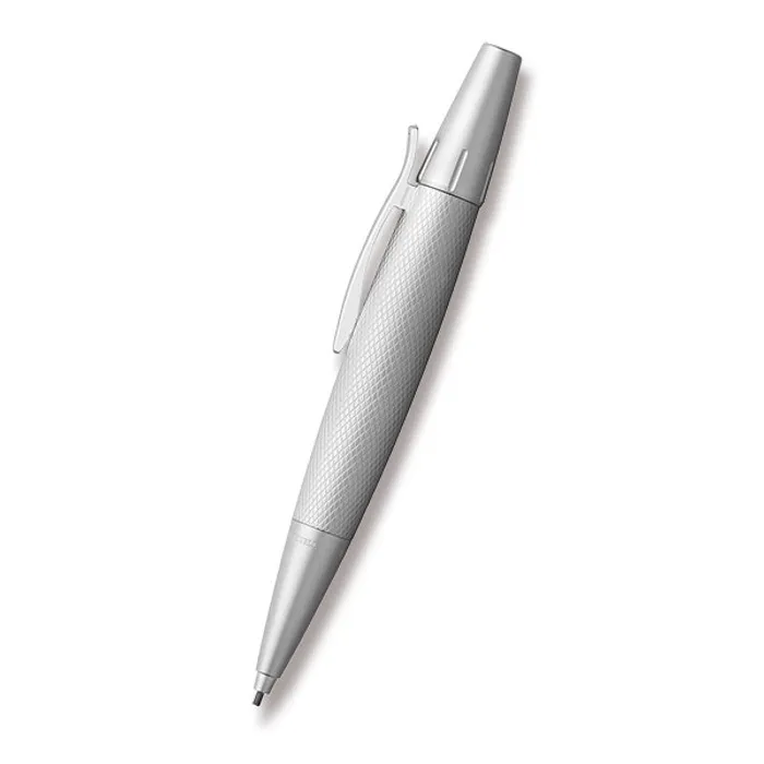 Główne zdjęcie produktu Mechanická tužka e-motion Pure Silver Faber-Castell 138676