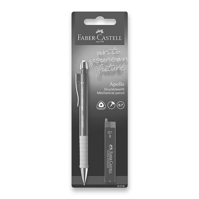 Główne zdjęcie produktu Mechanická tužka Faber-Castell Apollo 0,7 mm, mix barev