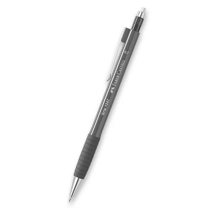 Główne zdjęcie produktu Mechanická tužka Faber-Castell Grip 1347 0,7 mm, výběr barev červená