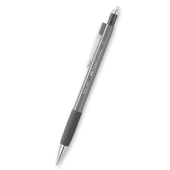 Główne zdjęcie produktu Mechanická tužka Faber-Castell Grip 1347 0,7 mm, výběr barev zelená