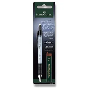 Ołówek mechaniczny Faber-Castell Grip Matic 1375 0,5 mm, błękitny