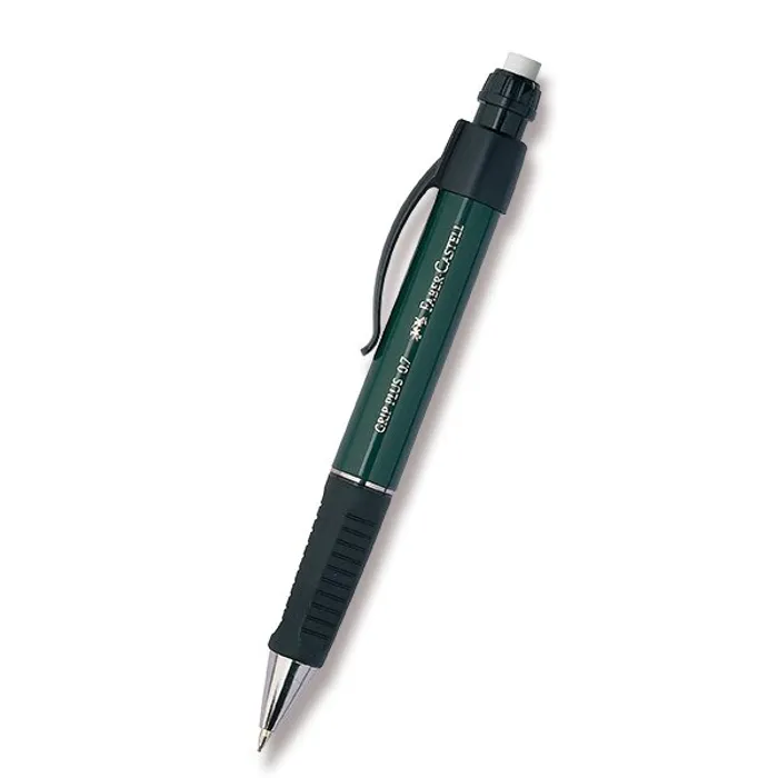 Główne zdjęcie produktu Mechanická tužka Grip Plus 0.7mm, metalicky zelená Faber Castell (130700)
