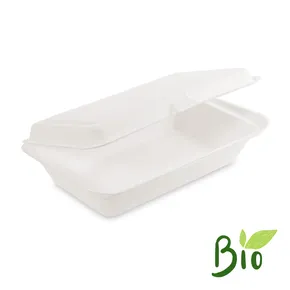Pojemnik obiadowy trzcina cukrowa niedzielony 250 x 162 x 63 mm [50 szt]