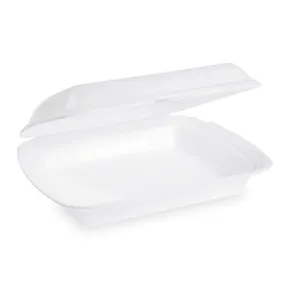 Pojemnik obiadowy (XPS) niedzielony biały 241 x 207 x 69 mm [125 szt]
