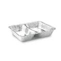 Pojemnik obiadowy (ALU) 2-dzielny 227 x 177 x 39 mm 1020ml [100 szt]