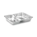 Pojemnik obiadowy (ALU) 2-dzielny 227 x 177 x 30 mm 810ml [100 szt]