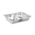 Następne zdjęcie produktu Pojemnik obiadowy (ALU) 2-dzielny 227 x 177 x 30 mm 810ml [100 szt]