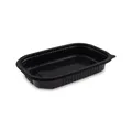 Pojemnik do dań gotowych (PP) czarny `M` 221 x 151 x 34 mm 750ml [50 szt]