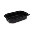 Pojemnik do dań gotowych (PP) czarny `M` 221 x 151 x 43 mm 850ml [50 szt]