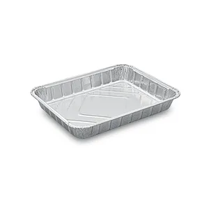 Pojemnik obiadowy (ALU) niedzielony 227 x 177 x 30 mm 930ml [100 szt]