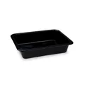 Pojemnik (PP) Reware Lunch wielokrotnego użytku niedzielony czarny 227 x 178 x 49 mm [20 szt]
