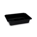 Pojemnik (PP) Reware Lunch wielokrotnego użytku niedzielony czarny 227 x 178 x 49 mm [20 szt]