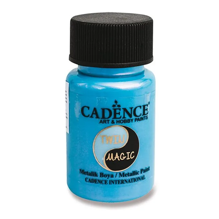 Główne zdjęcie produktu Metalická barva Cadence Twin Magic fial./modrá