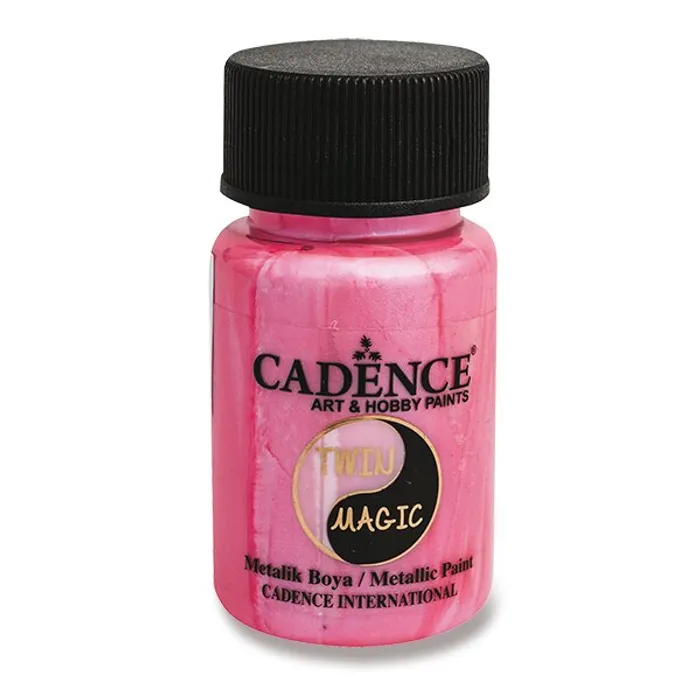 Główne zdjęcie produktu Metalická barva Cadence Twin Magic modrá/růž.