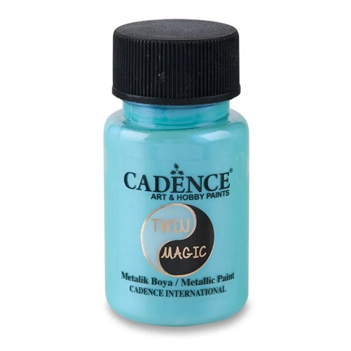 Główne zdjęcie produktu Metalická barva Cadence Twin Magic modrá/zel.
