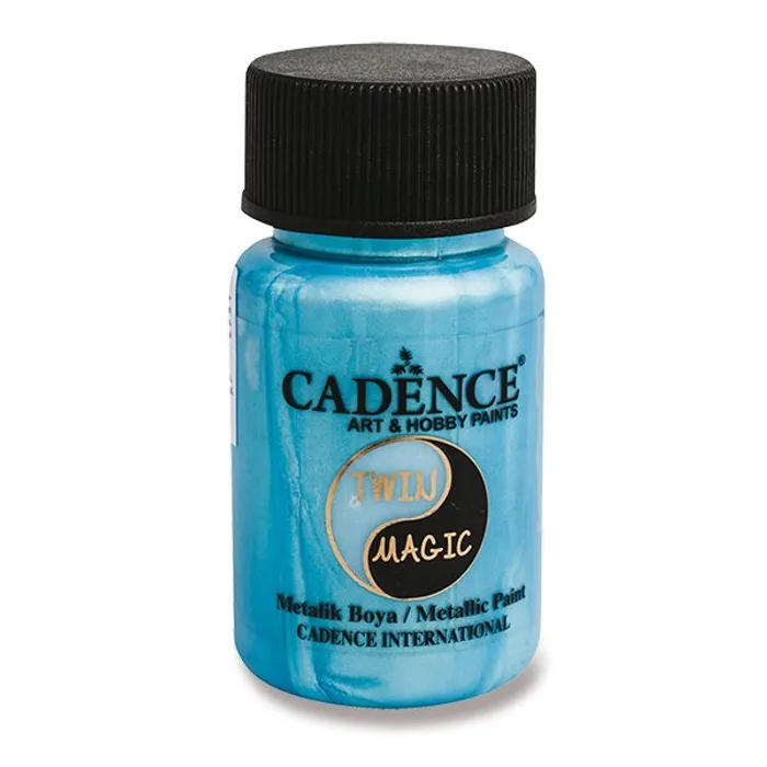 Główne zdjęcie produktu Metalická barva Cadence Twin Magic zel./modrá