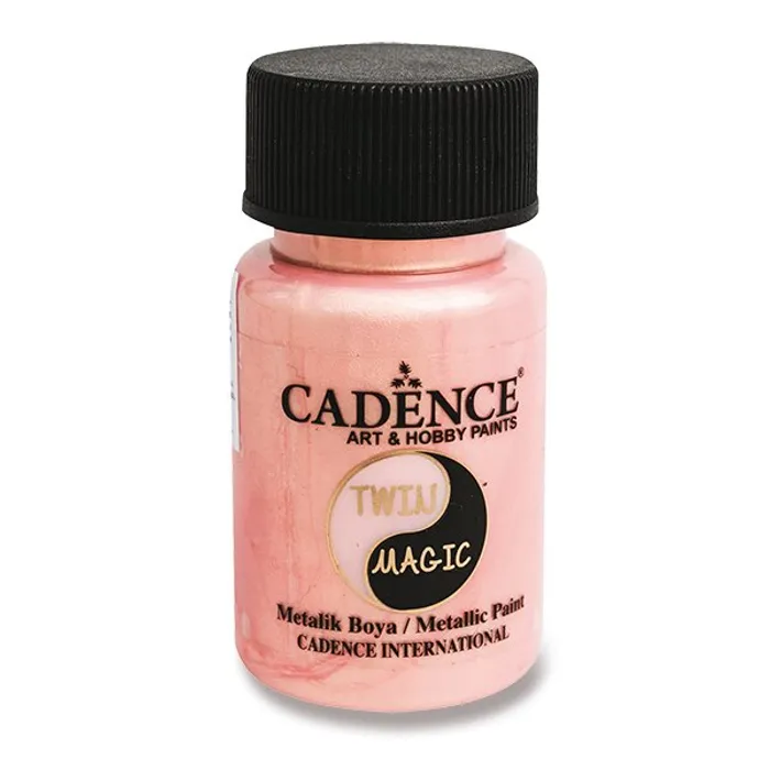 Główne zdjęcie produktu Metalická barva Cadence Twin Magic zlatá/růž.