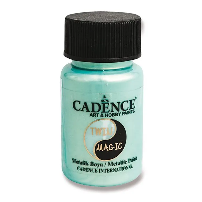 Główne zdjęcie produktu Metalická barva Cadence Twin Magic zlatá/zel.