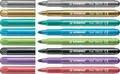 Następne zdjęcie produktu Marker z włókna metalicznego z końcówką XL - STABILO Trio DECO - kpl. 8 szt