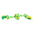 Następne zdjęcie produktu Piłka z 2 ramionami HipHop bawełniana, limonkowa, zielona 17cm, 30g