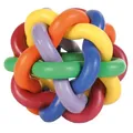 Następne zdjęcie produktu Kulka z twardej gumy, wiązana, duża, 10 cm