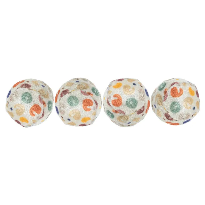 Główne zdjęcie produktu Míčky leopardí motiv 4cm 4ks