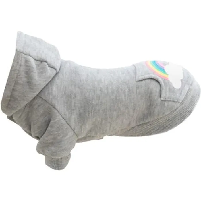 Główne zdjęcie produktu Mikina s kapucí RAINBOW FALLS šedá XXS:21cm,hruď:32cm,krk:24cm