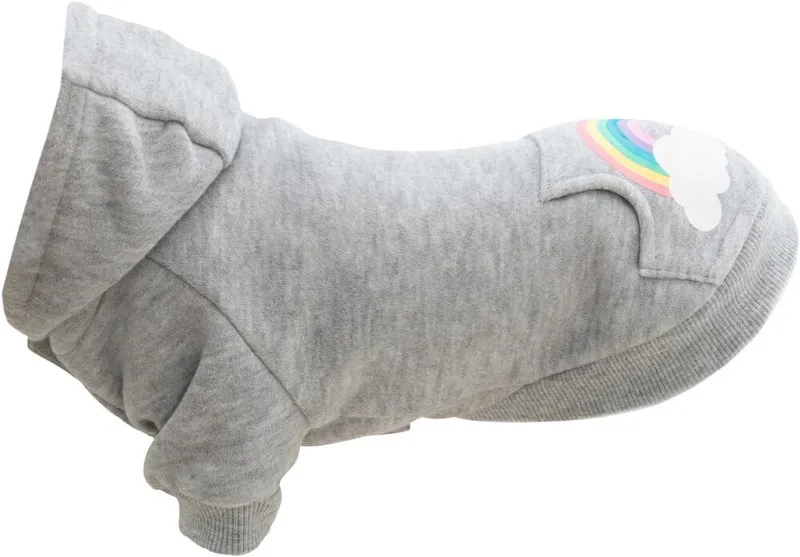 Główne zdjęcie produktu Mikina s kapucí RAINBOW FALLS šedá XXS:24cm,hruď:34cm,krk:26cm