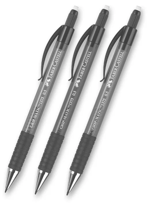 Główne zdjęcie produktu Mikrotužka Faber-Castell Grip Matic 0,5 mm, mix barev