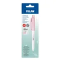Mikrotužka MILAN PL1 Antibacterial HB 0,7 mm - różowa, blister