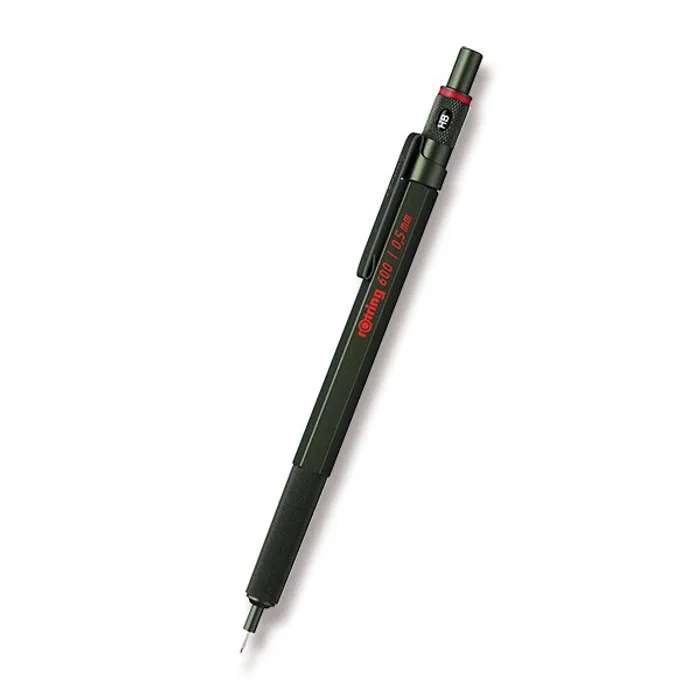 Główne zdjęcie produktu Mikrotužka Rotring 600 Green 0,5 mm