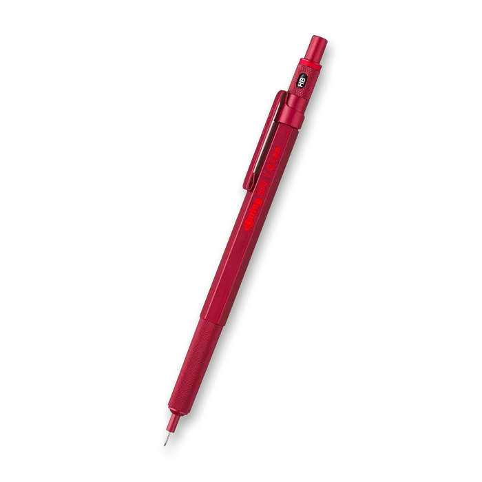 Główne zdjęcie produktu Mikrotužka Rotring 600 Red 0,5 mm
