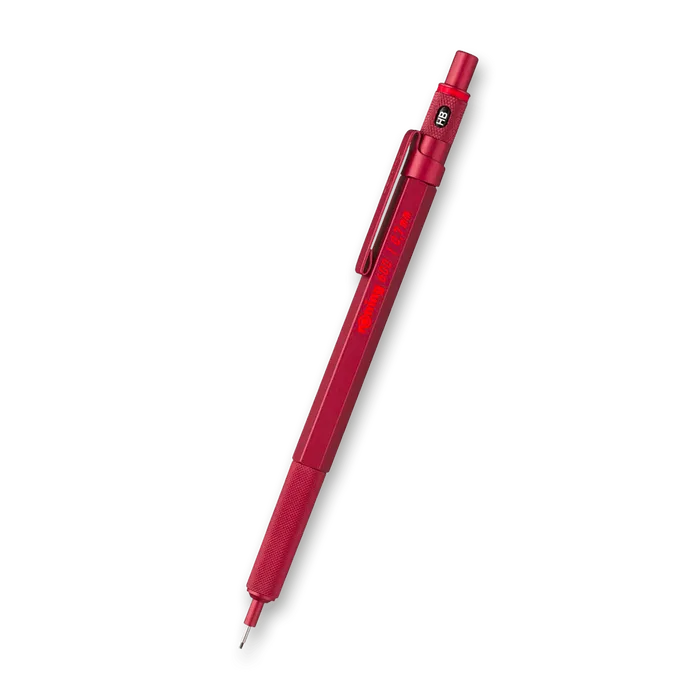Główne zdjęcie produktu Mikrotužka Rotring 600 Red 0,7 mm
