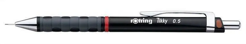 Główne zdjęcie produktu Mikrotužka Rotring Tikky Black 0,5 mm