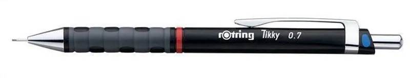 Główne zdjęcie produktu Mikrotužka Rotring Tikky Black 0,7 mm