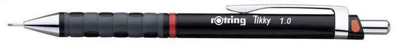 Główne zdjęcie produktu Mikrotužka Rotring Tikky Black 1,0 mm