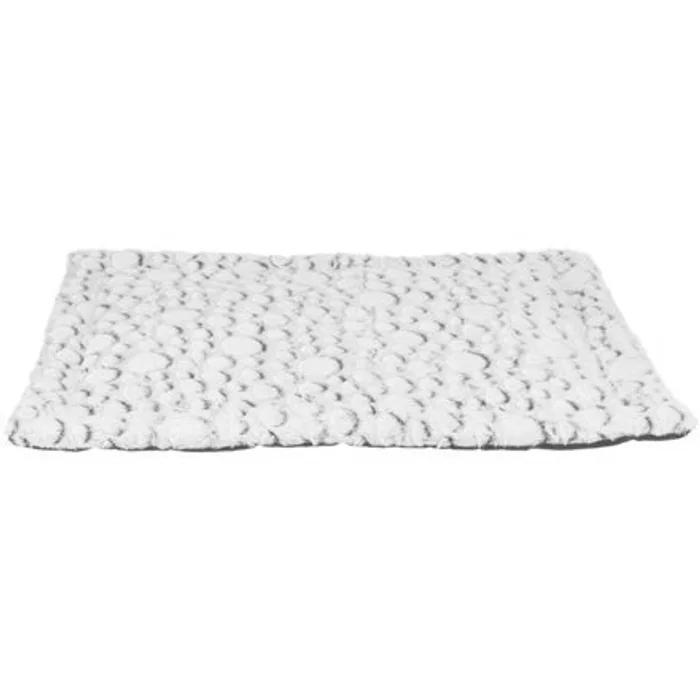 Główne zdjęcie produktu MILA plyšová podložka k ležení, bílá/šedá 60 x 50 cm