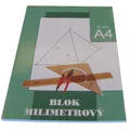 Blok papieru milimetrowego A4 50 arkuszy