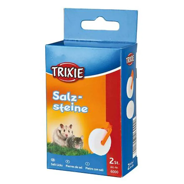 Główne zdjęcie produktu Minerální sůl kolečko pro křečka 2x54g TRIXIE