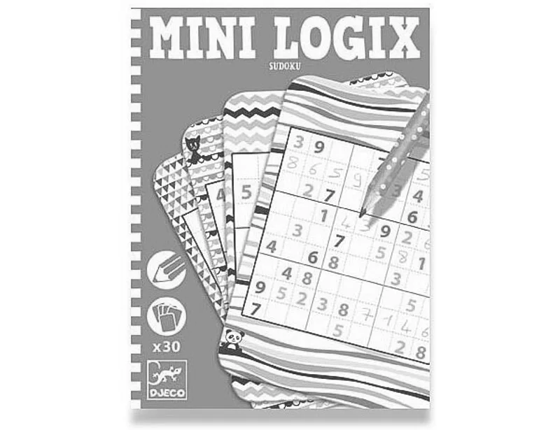 Główne zdjęcie produktu Mini hra Djeco Mini Logix - Sudoku