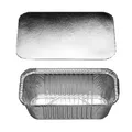 Następne zdjęcie produktu Pojemnik (ALU) prostokątny 252 x 132 x 70 mm 1500ml + pokrywka [5 zestawów]